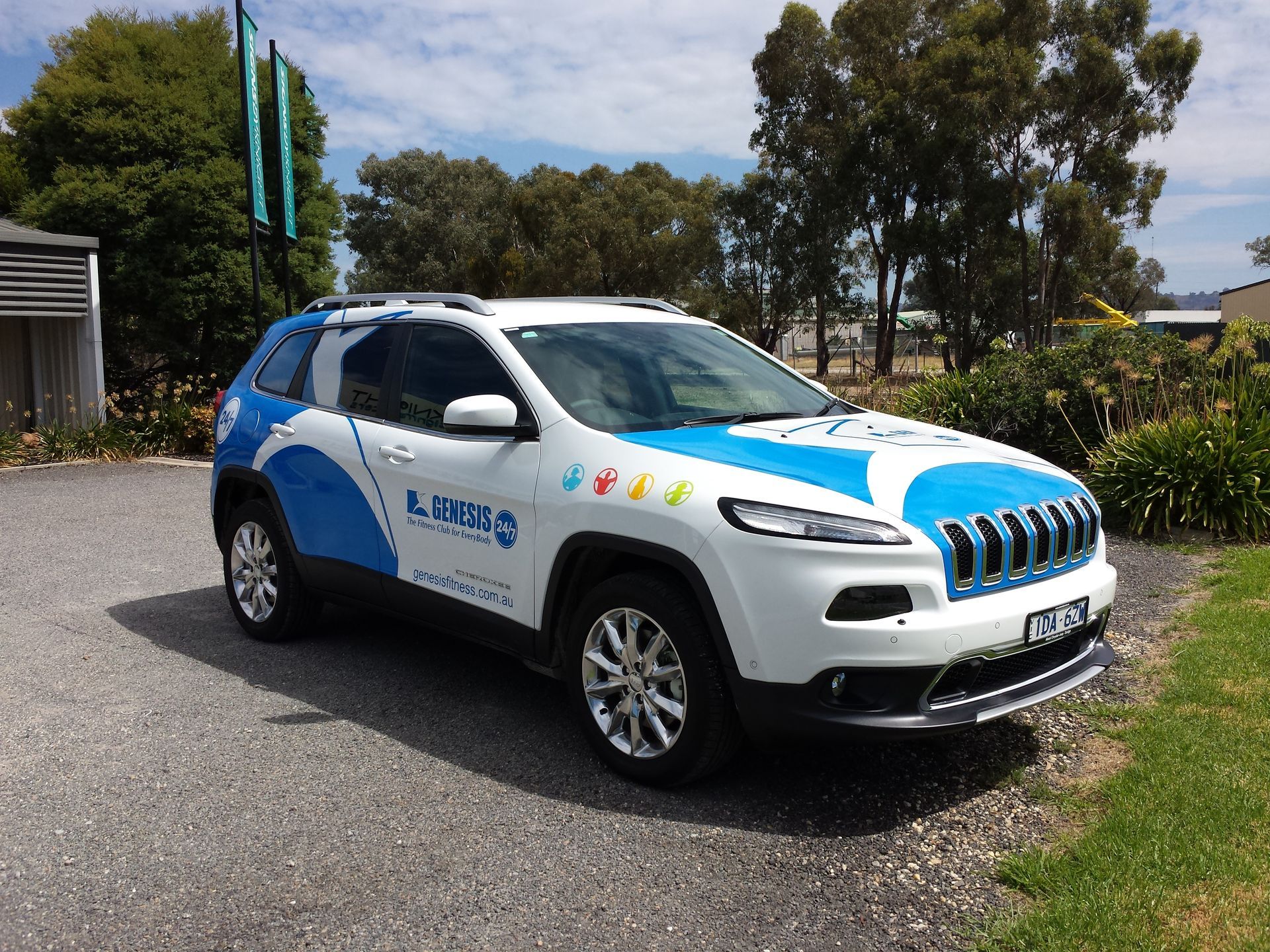 genesis jeep signs