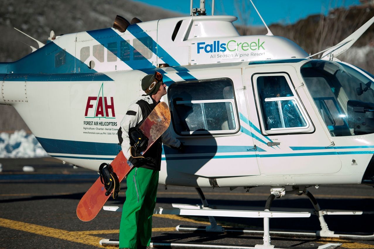 helicopter signage