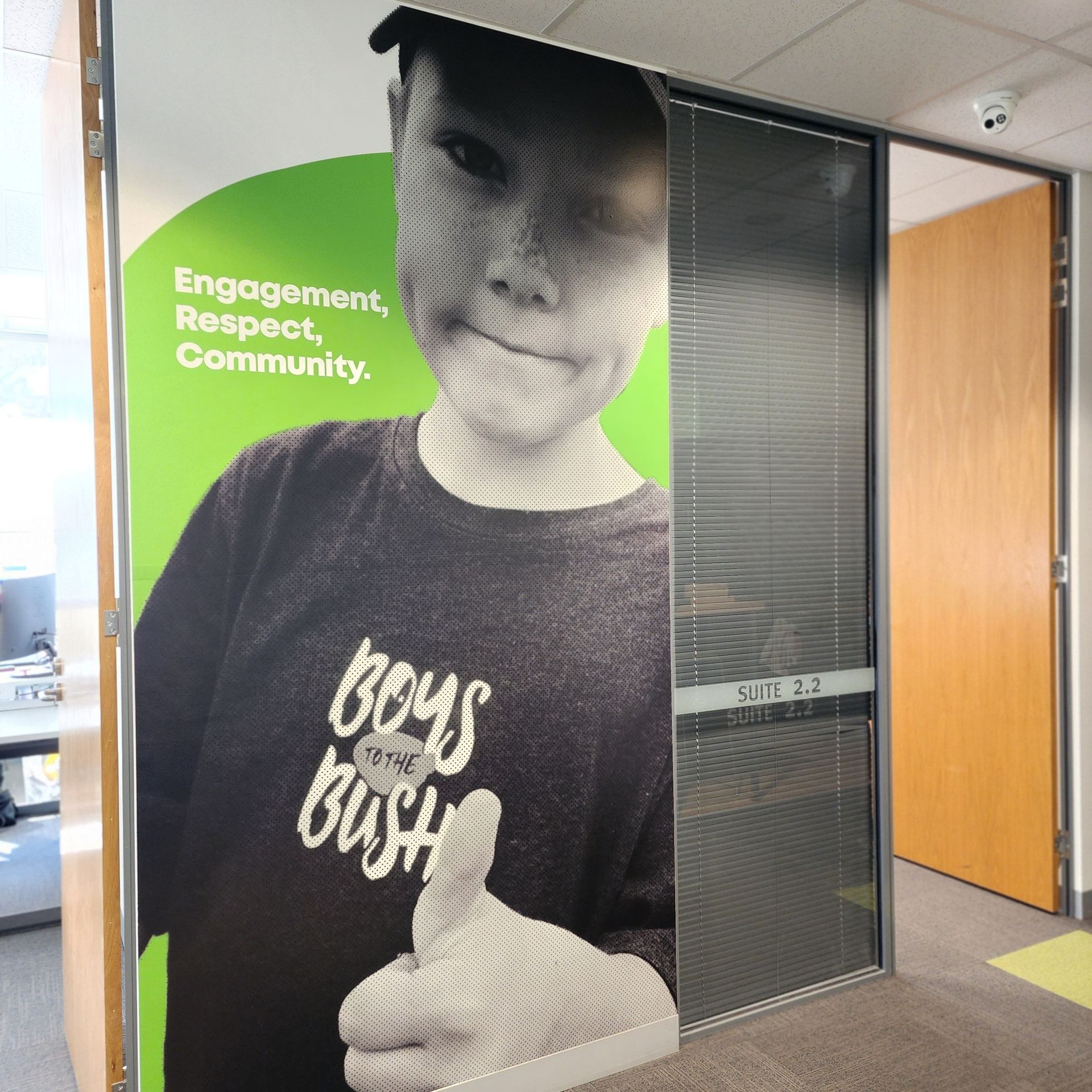 custom wall paper, wall graphics and 3M Architectural finishes