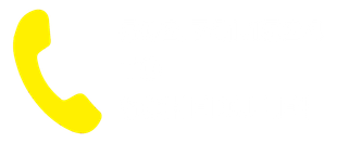 Yellow telephone handset icon.
