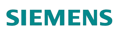 Siemens logo in teal on a white background
