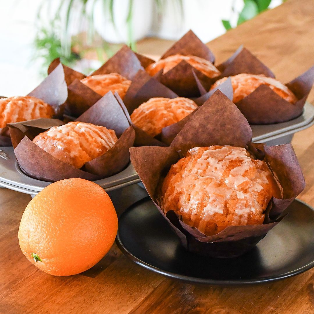 Fresh baked chocolate muffins and pastries at Acola Coffee Company Columbia MO