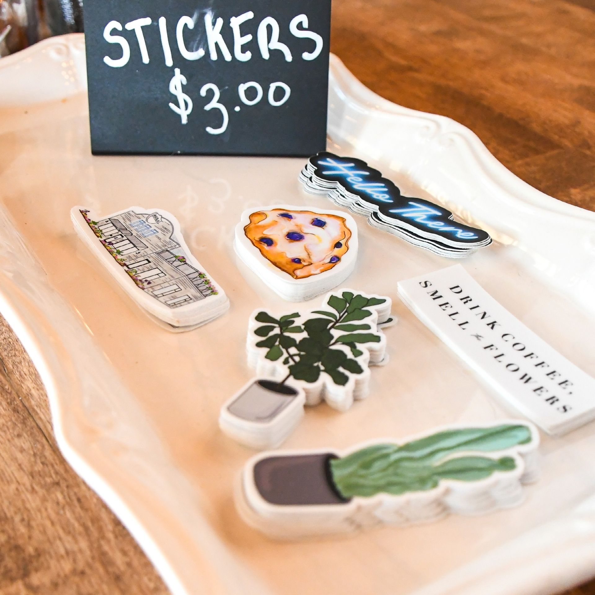Acola Coffee Company sticker add-ons collection Columbia MO