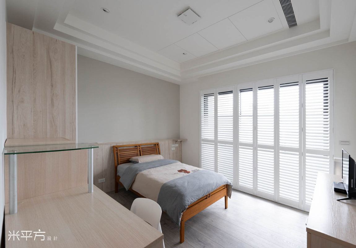 台南市 自地自建｜豪宅設計｜臥室設計｜米平方空間設計 - 台南室內設計 / 台南老屋翻新 / 台南豪宅設計 / 台南自地自建