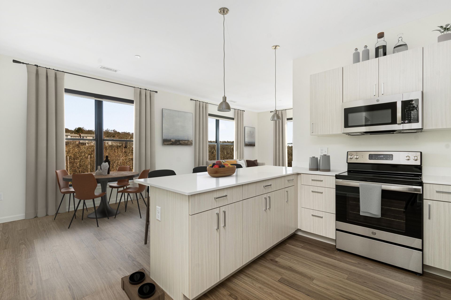 Kitchen at The Artemis at Arlington Heights.