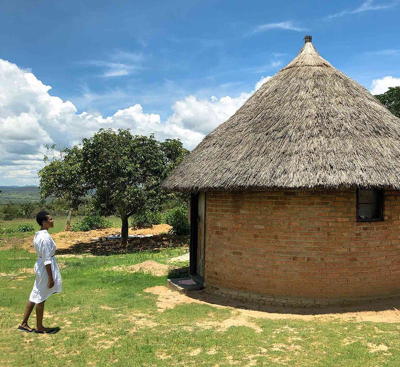 Hut in Zimbabwe