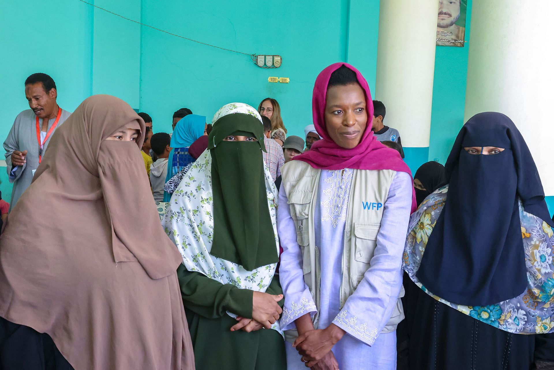 Elizabeth Nyamayaro on mission in Egypt