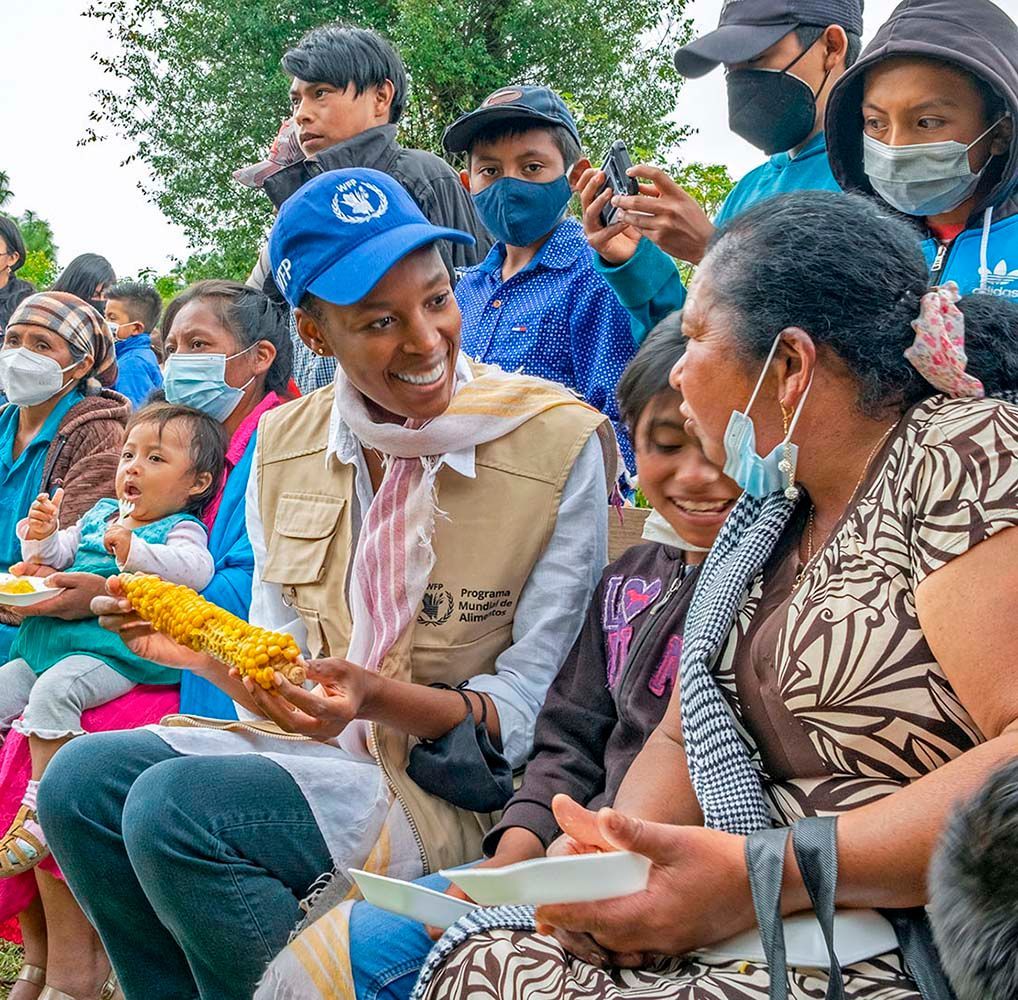 Elizabeth Nyamayaro on mission in Honduras