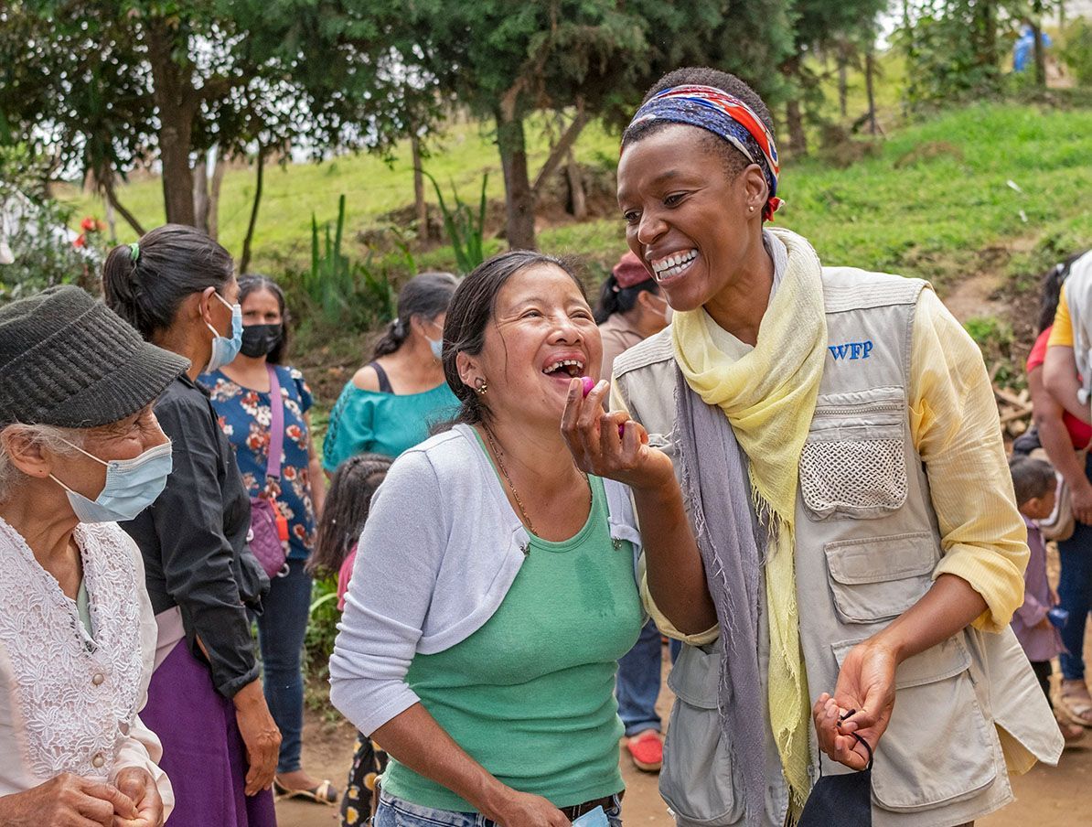 Elizabeth Nyamayaro on mission in Honduras