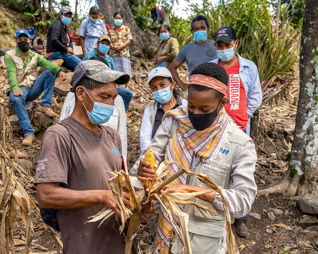 Elizabeth Nyamayaro on mission in Honduras