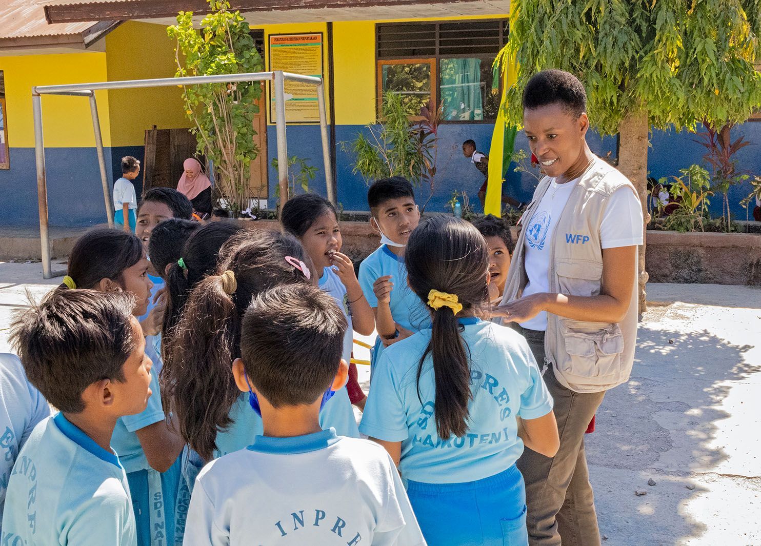 Elizabeth Nyamayaro on mission in Indonesia