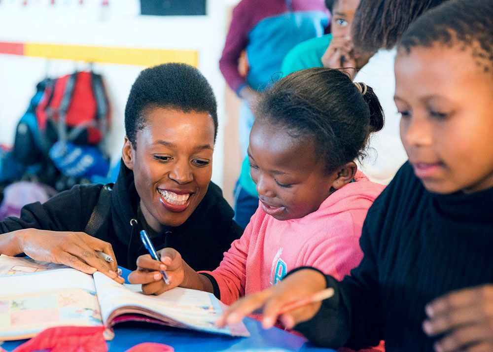 Elizabeth Nyamayaro on mission in South Africa