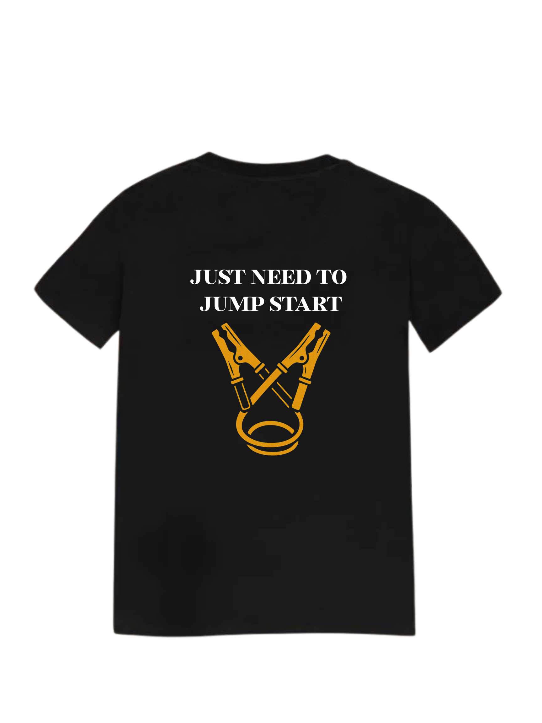 Black t-shirt with