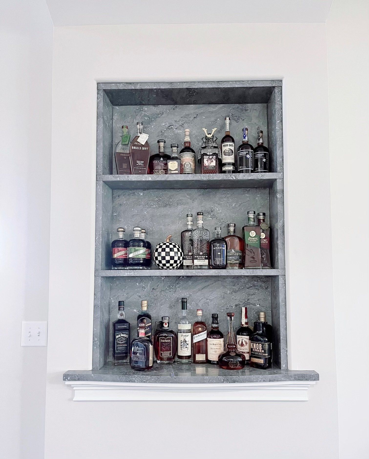 modern dolomite shelving