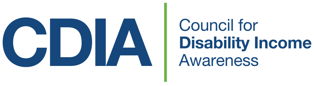 The logo for the council for disability income awareness