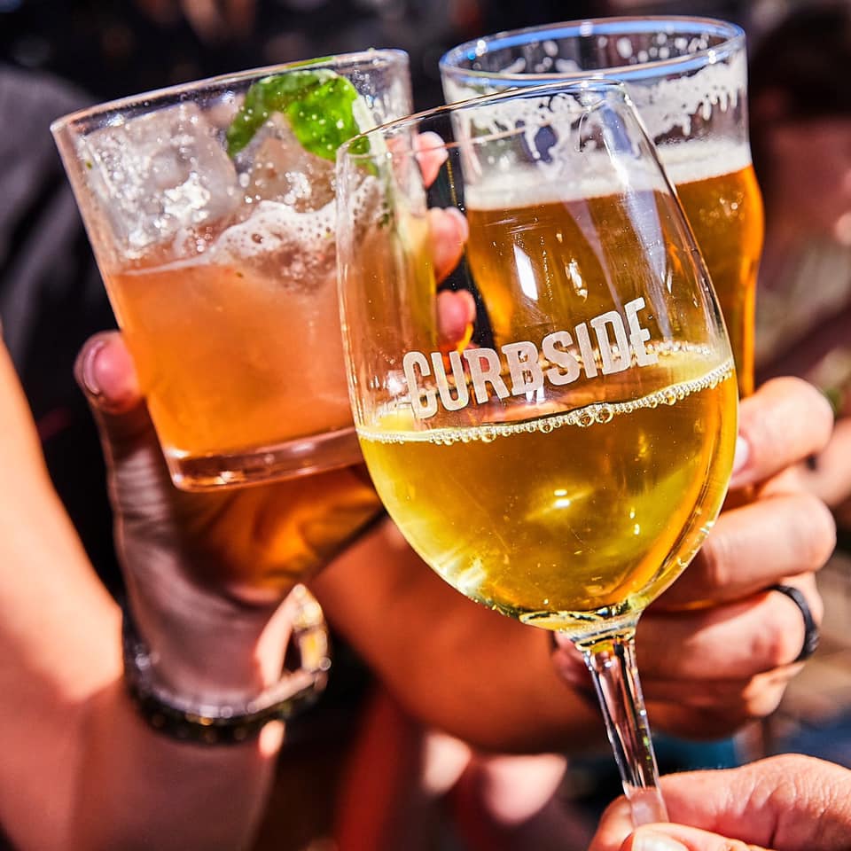 Inside the Restaurant — La Mesa, CA — Curbside Eatery & Drinkery
