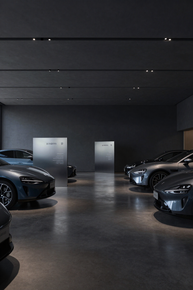 Showroom con allestimenti eleganti