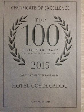 certificato eccellenza hotel