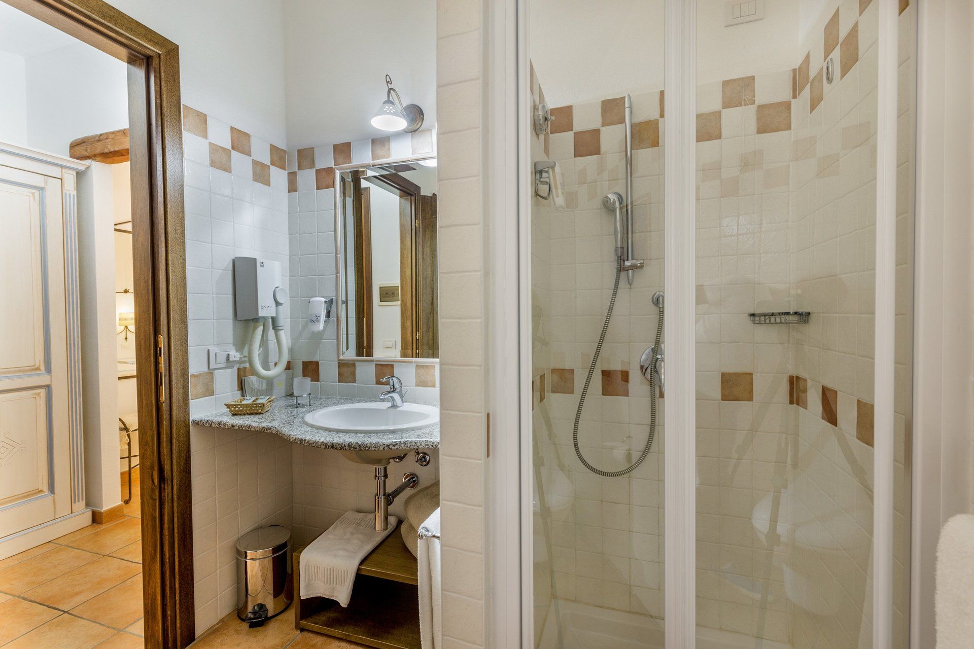 bagno con doccia