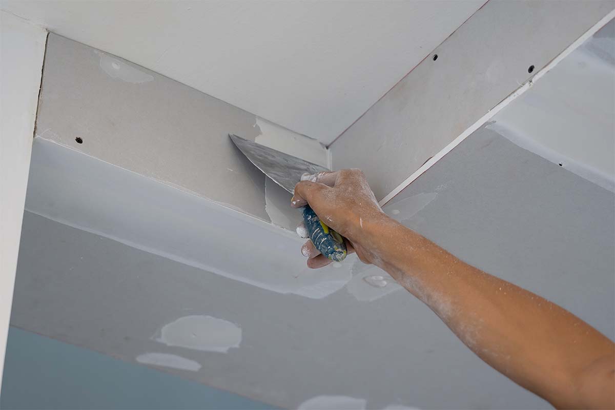 Gyprock Garage Ceiling Repairs Cairns