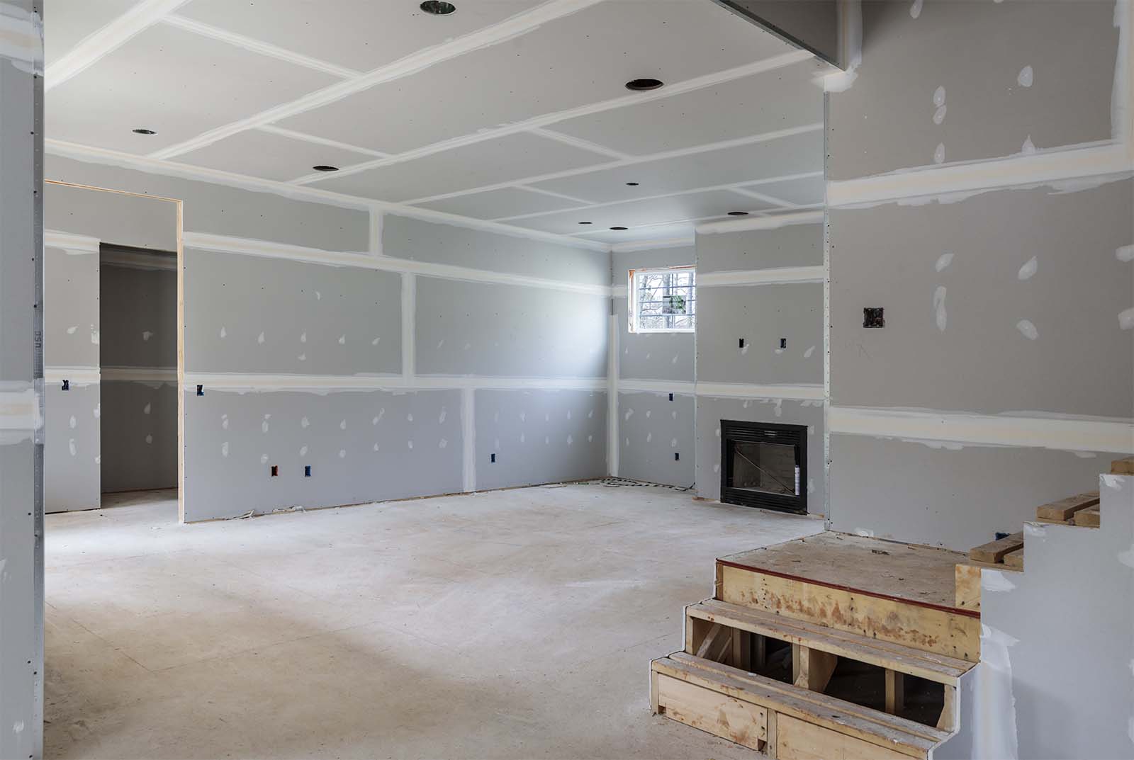 Plasterboard Installation In New Home Build Cairns