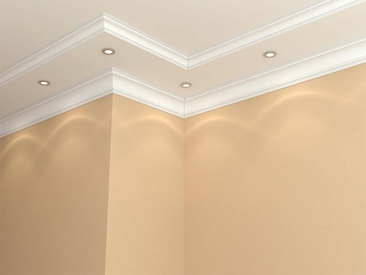 Wide Format Ornamental Plaster Cornice