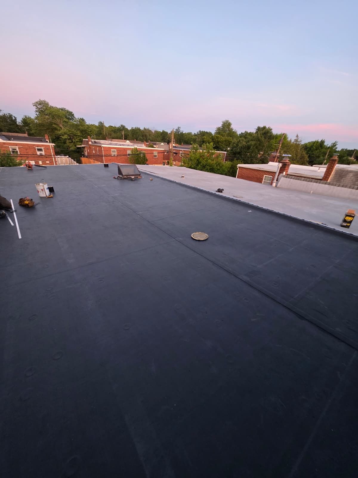 Flat roof repair