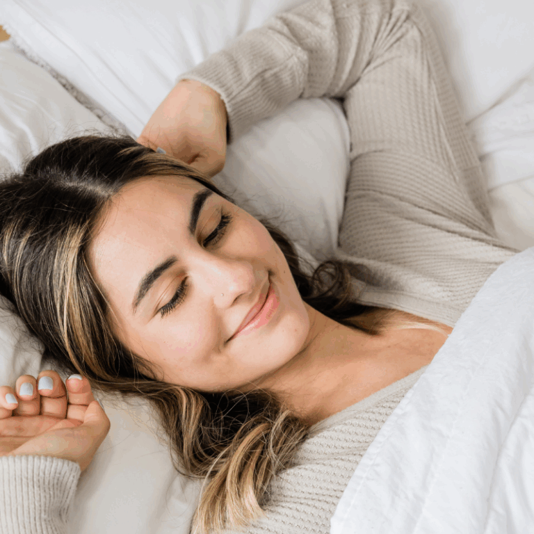 femme qui a retrouvé un sommeil de qualité