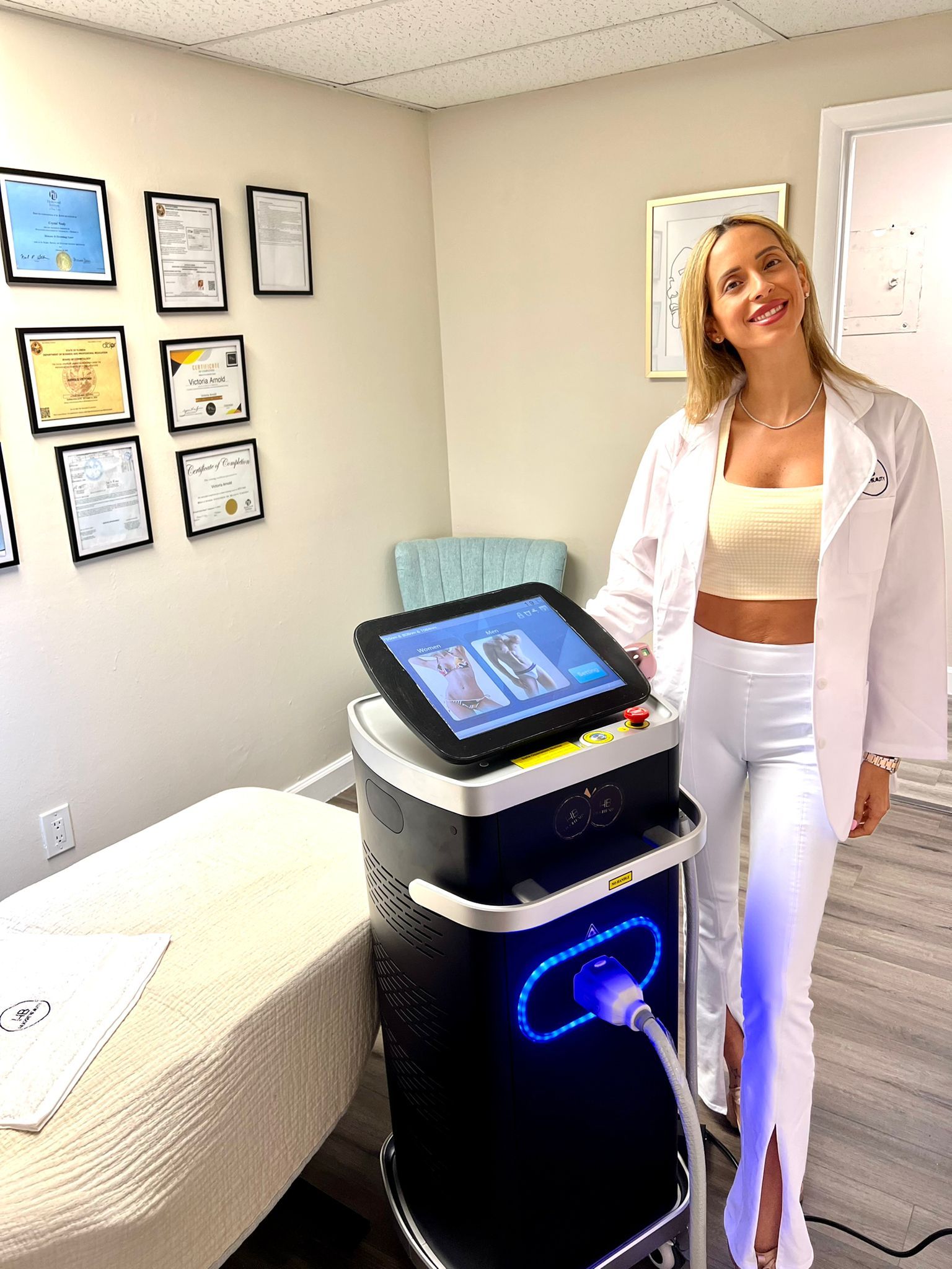 Laser-removal