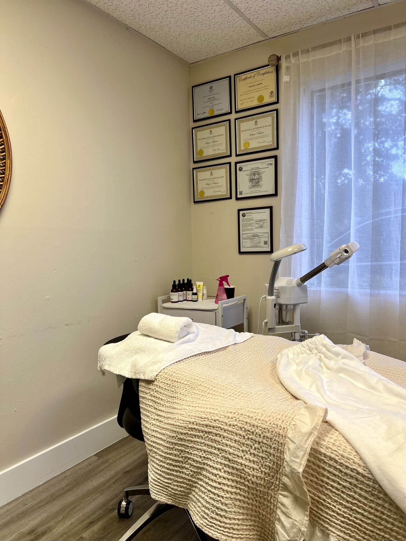 our treatment area