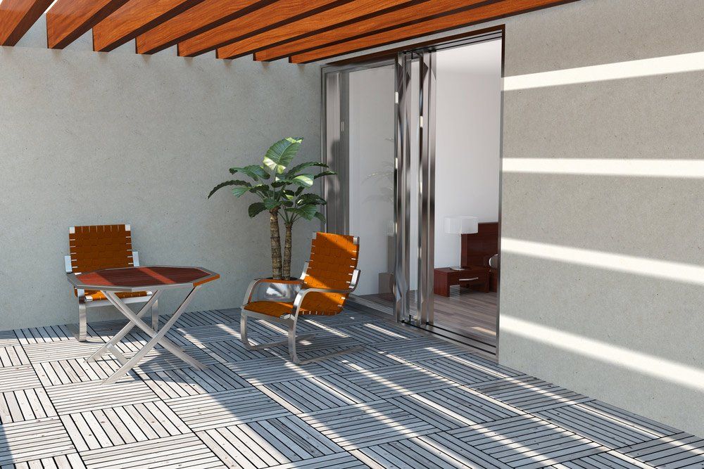 Close-up Of A Patio