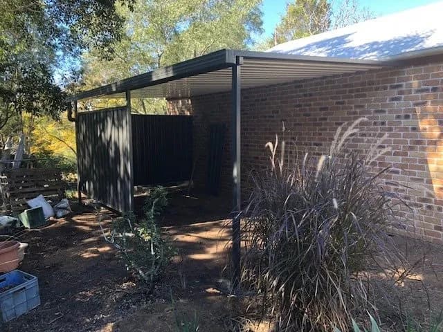 Carport with Shed — Recent Projects in Sunshine Coast, QLD
