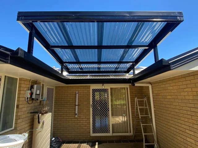 Clear Patio Shed — Recent Projects in Sunshine Coast, QLD
