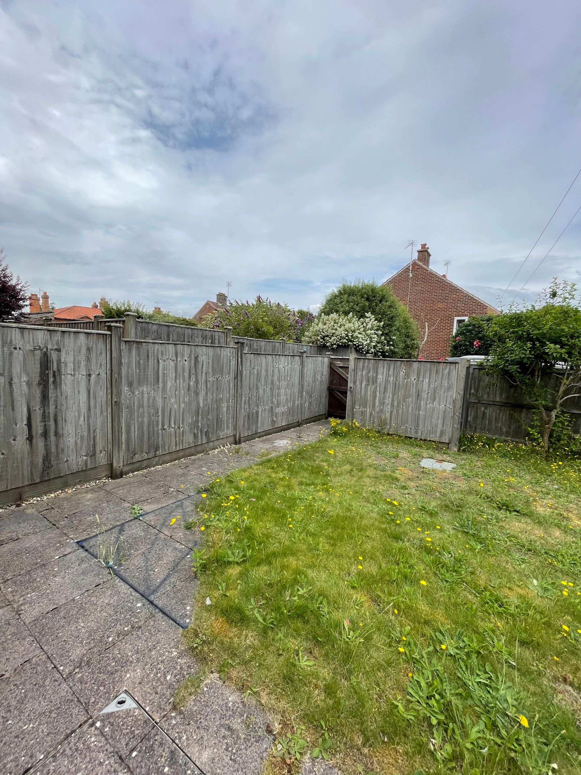 Suffolk Beach Garden | Before any work was started | Gardr