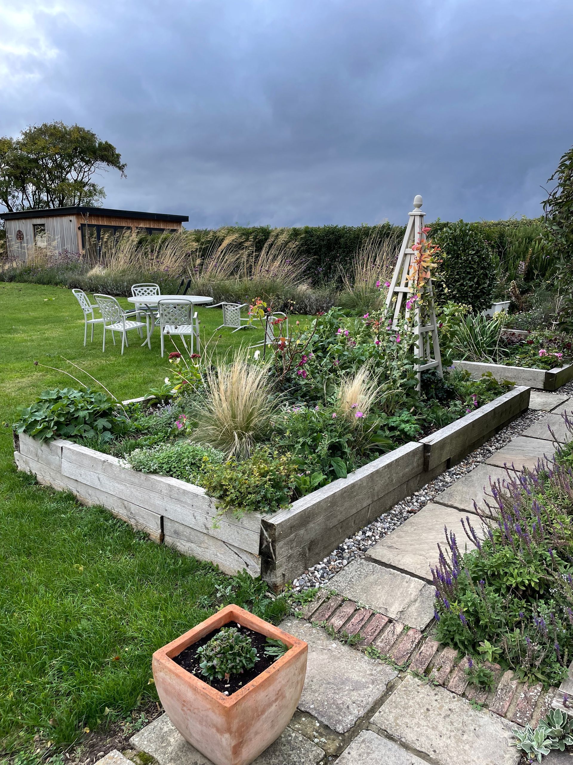 Hertfordshire Farmhouse Garden | Before New Landscaping | Gardr