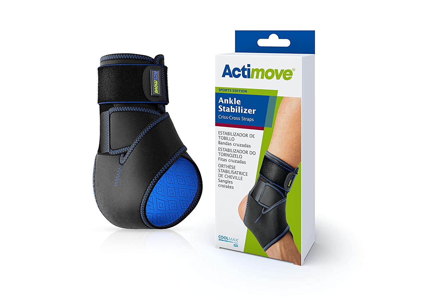 ProStyle Ankle Wrap - Ankle Support in EL Paso, Tx. For treatment of soft tissue ankle injury as well as sprain and strains, material adds the soothing warmth of neoprene with a soft terry-cloth lining.