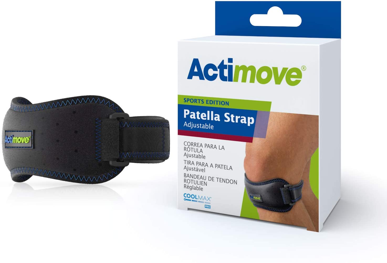 Patella Strap - Orthopedic Products in El Paso, TX Aids in the relief of Osgood Schlatter Syndrome, improves patella tracking, helps relieve pain.