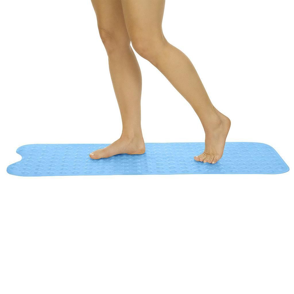 Sure-Safe Bath Mat - Bath Mats in El Paso, TX Extra-long bath mat designed to accommodate seating products so that bath seat legs stay in contact with the tub floor, suction cups attach securely to tub/shower floors to provide excellent non-slip protection.