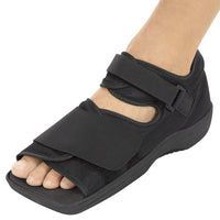 Post Op Shoe - Post Op Shoes in El Paso, TX Designed specifically for recovery after soft tissue procedures, post trauma, or to relieve the geriatric or insensitive foot, the contact closure system provides even torsion and is designed for ease of use.