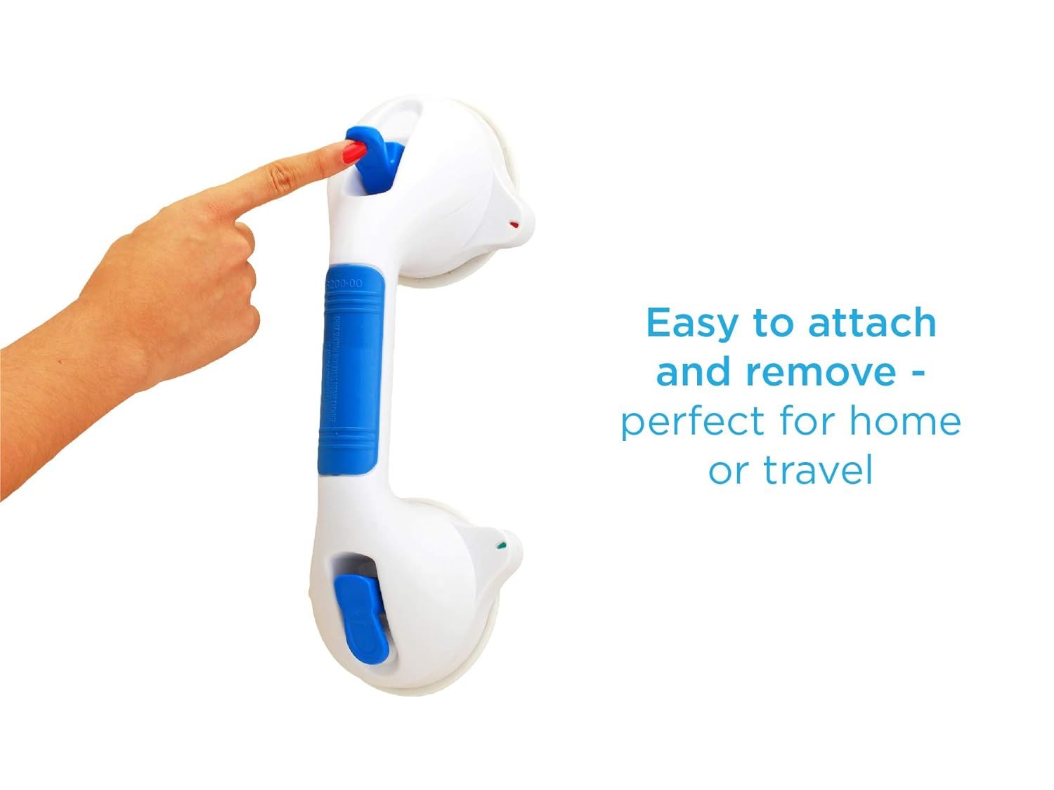 SuctionGrab Bar 12 - Grab bars in EL Paso, Tx. Portable, quickly and easily installed on virtually any smooth surface without any tools, helps prevent slips and falls. 12