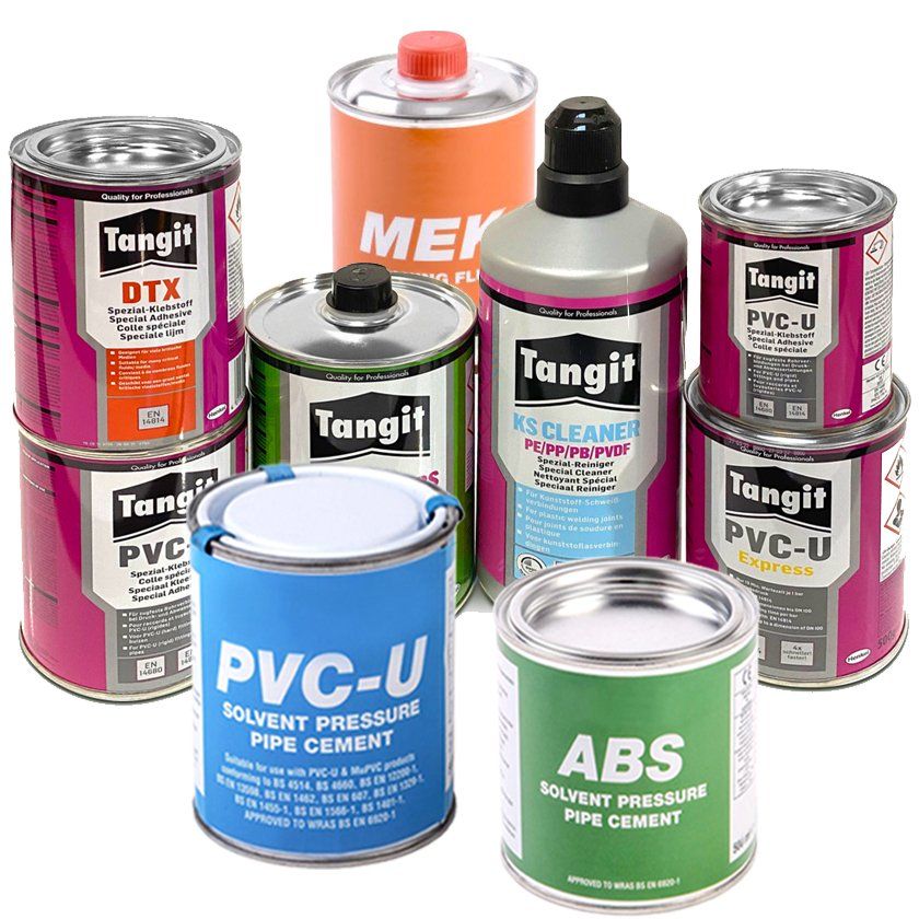 Plastic Pipe Adhesives, Pipe Glue, Cleaner