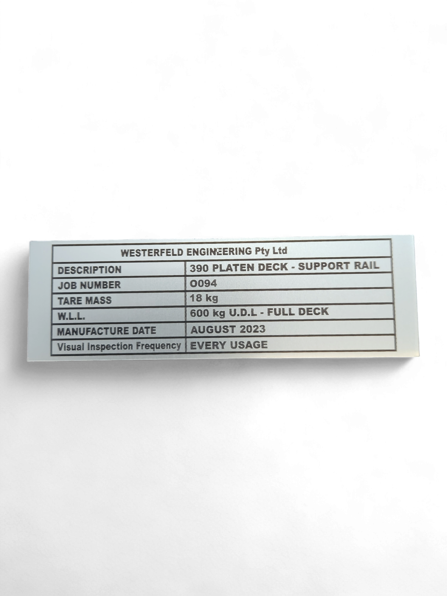 Durable Traffolyte Labels Australia Cut Out Plastics Durable traffolyte labels australia cut out plastics