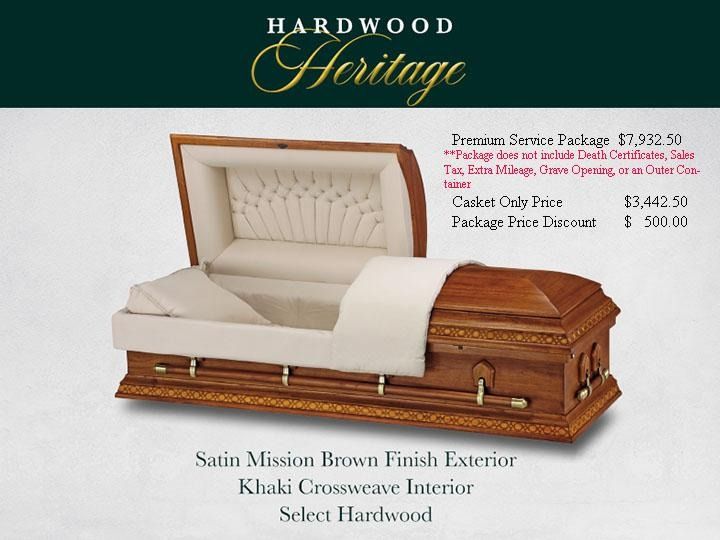 Wood Caskets | Brown's Funeral Service | Atoka, OK