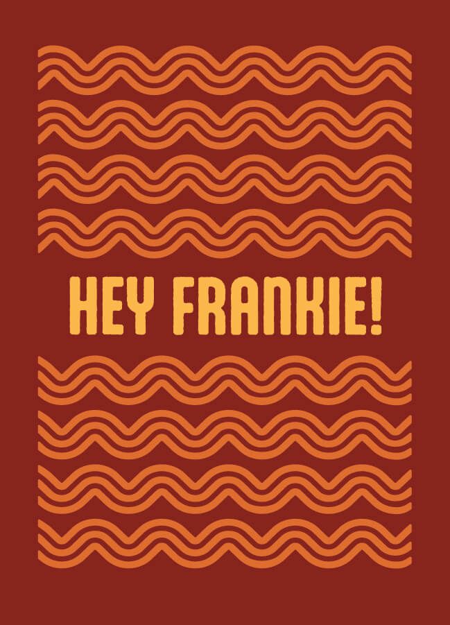 A hand is holding a fried chicken cone with sauce on it ..