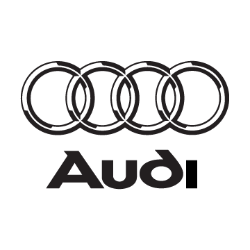 audi driving on street