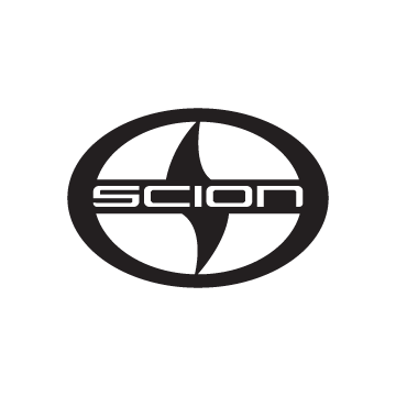 scion parked on street cloudy day