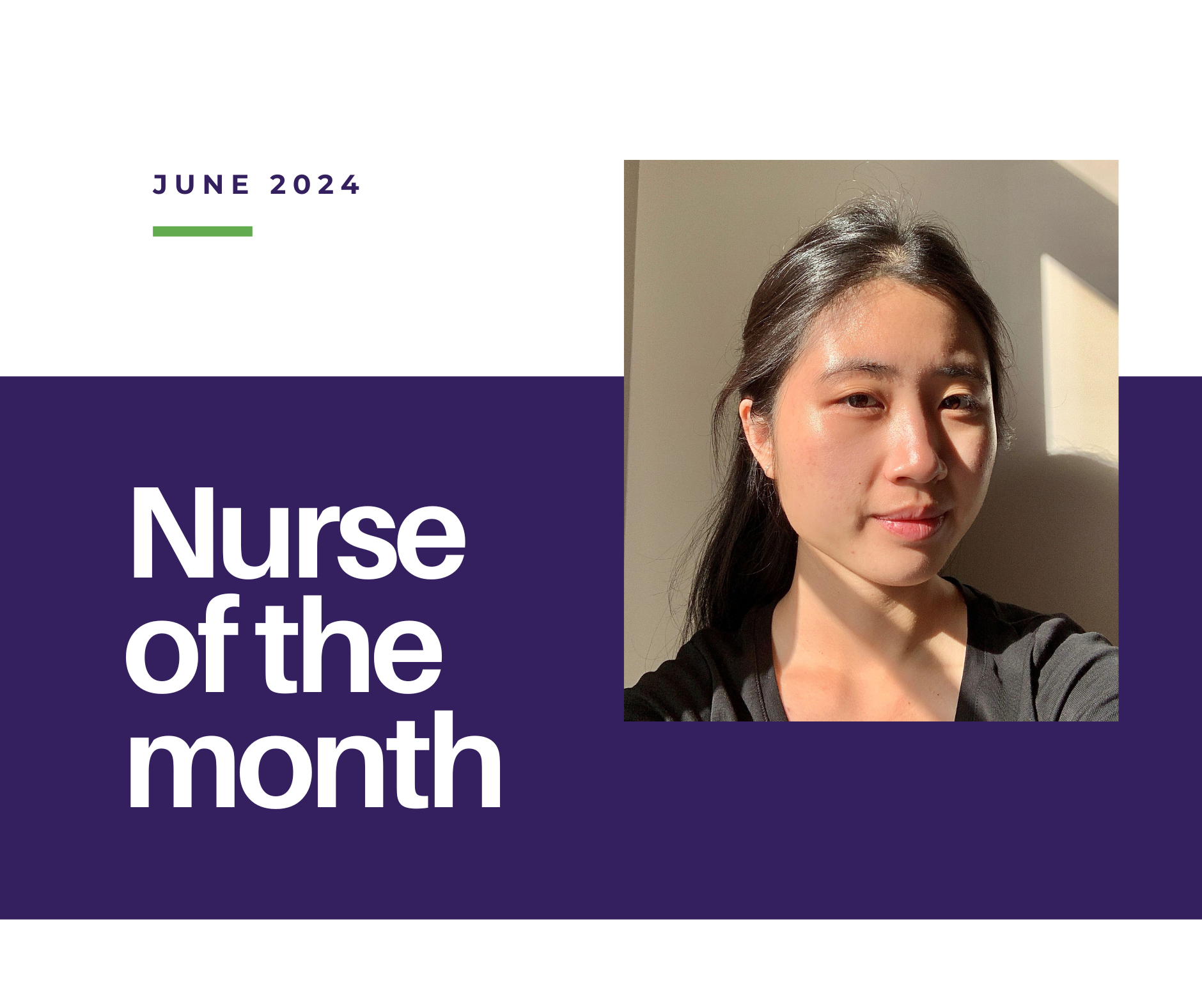 Nurse of the Month June 2024 Vega