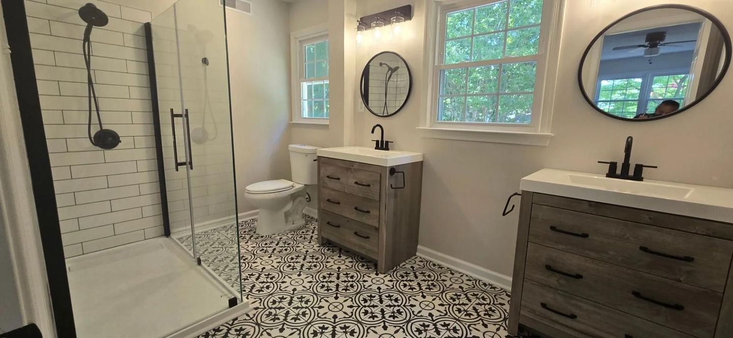 glass shower
