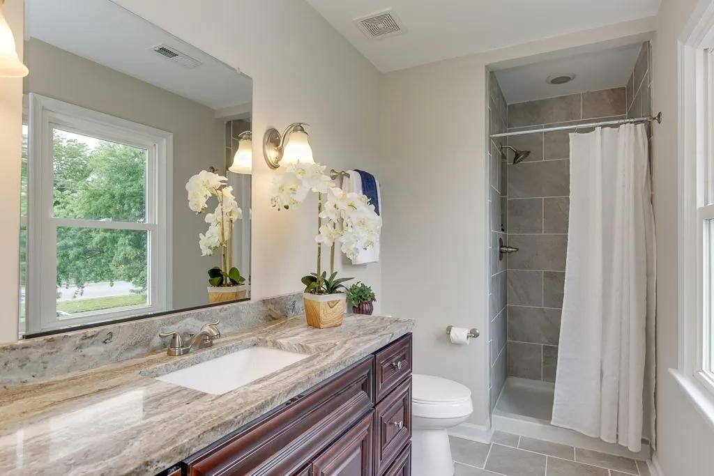 updated bathroom