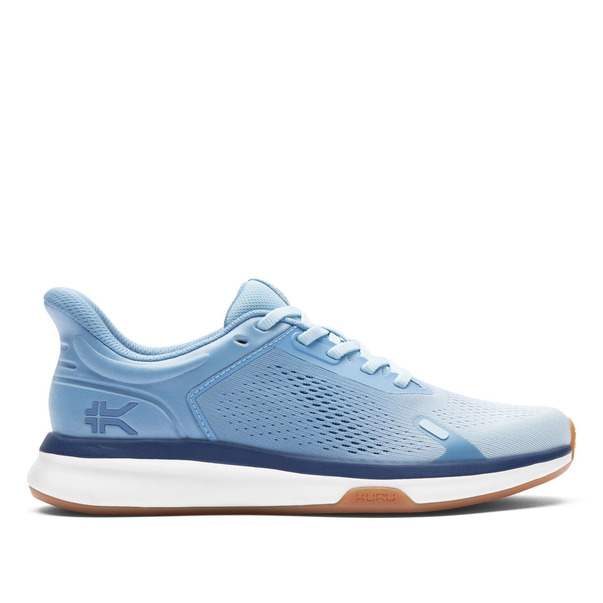 KURU ATOM Fusion Mist Blue Twilight Purple athletic sneaker